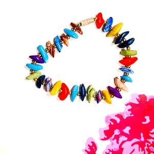 🦩 3/25$ Artisanal colourful stone bracelet